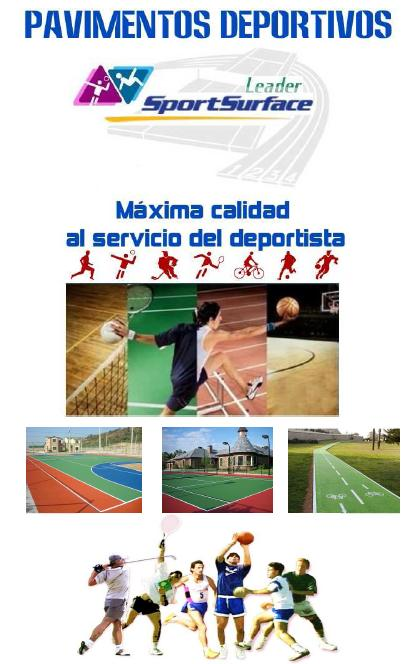 RECUBRIMIENTOS DE PISTAS DEPORTIVAS LEADER SPORT SURFACE